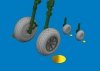 Eduard 6481059 P-40E wheels block tread Eduard 1/48